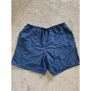 Patagonia Baggies Swim‎ Trunks Nylon Activewear Shorts Mens Large Blue